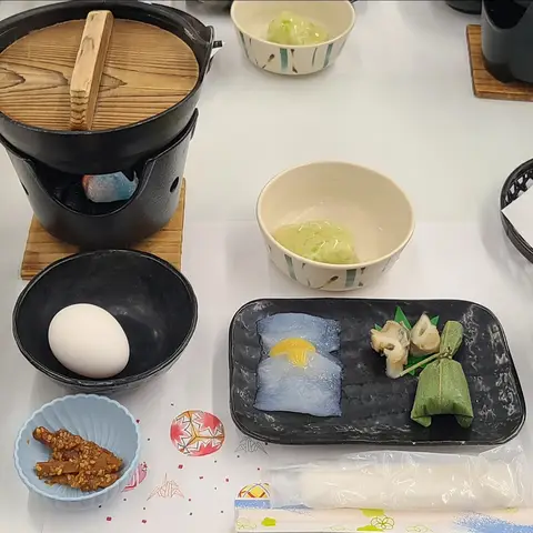 里の駅 いちのみや: 昼食（すき焼き）