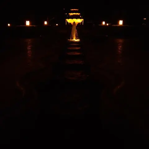 東京ディズニーランドホテルの夜