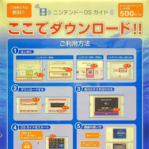 懐かしのニンテンドーDS in 海遊館