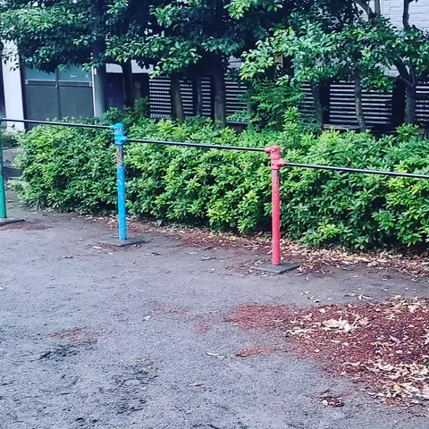 遊具が適正年齢だった頃を思い出させる公園