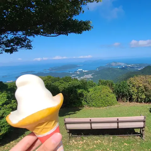 天空ソフトクリーム＆伊勢うどん in 伊勢志摩スカイライン