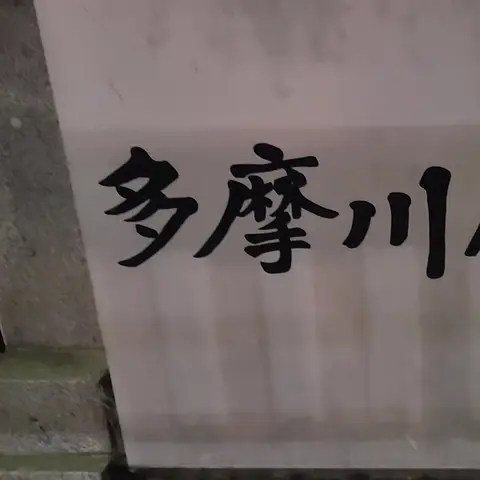 多摩川原橋（早朝）