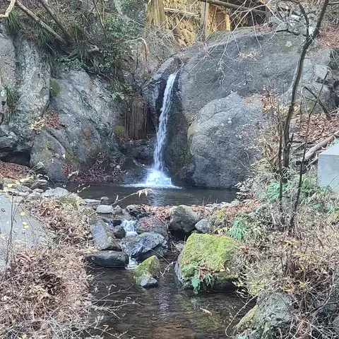 水神の滝＆鳩ノ巣小橋