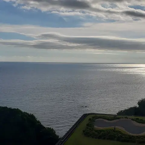 海辺の一瞬