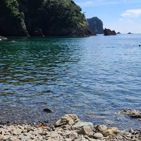 2022年8月7日 銀水の海辺