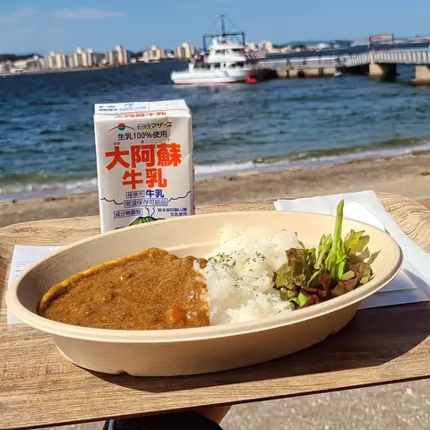 猿島で昼食 ：よこすか海軍カレー