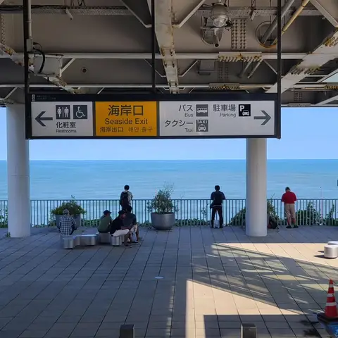 思わず下車したくなる日の出の見える駅（最後音有映像）