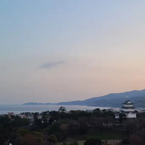 2023年3月10日 小田原駅からの夕焼け