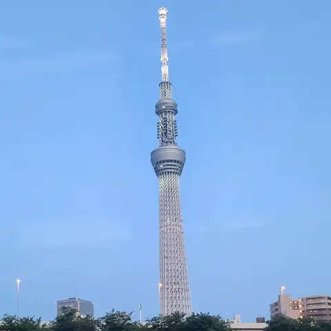 クルーズで見える東京の建築物