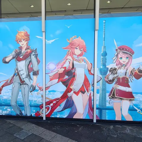 東京スカイツリー✖️原神コラボ