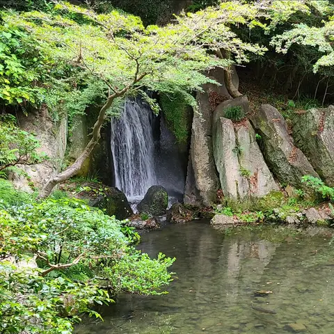 浜松城: 日本庭園