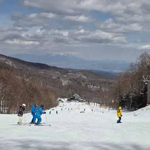 シーズン最後の春雪スキー遠征 in 八千穂高原スキー場