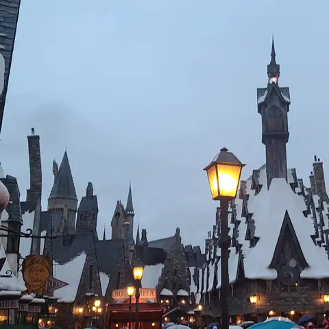 ユニバーサルスタジオジャパン.夜景