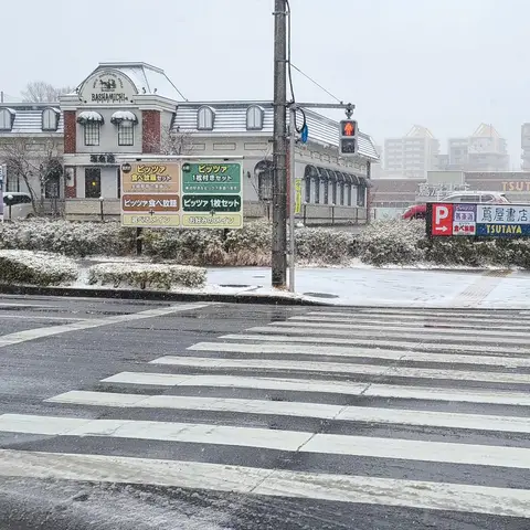 馬車道（雪の日）