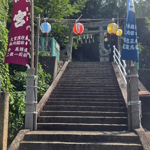 天神神社 ちょっとタイっぽい感じがした