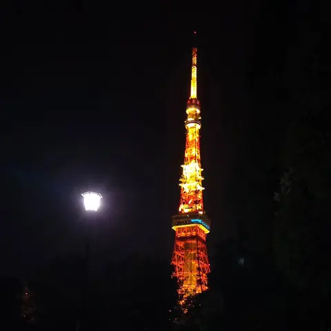 夜の東京タワー差分
